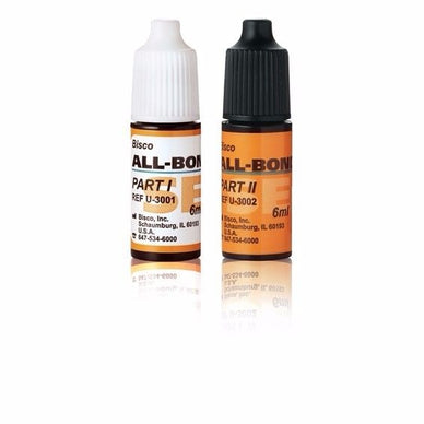 Bisco All-Bond SE - Self-Etching Light-cure Adhesive Part I & II set (6ml ea) - eLynn Medical