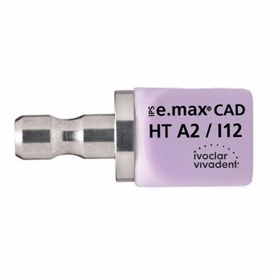 Ivoclar Vivadent IPS e.max CAD for CEREC / inLab I12 HT A3 5pcs/pk - eLynn Medical