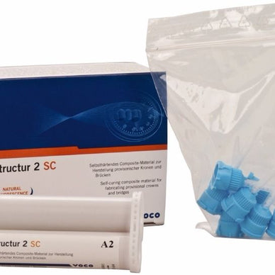 VOCO Structur 2 SC Self-curing temporary crown and bridge material  A2 - eLynn Medical