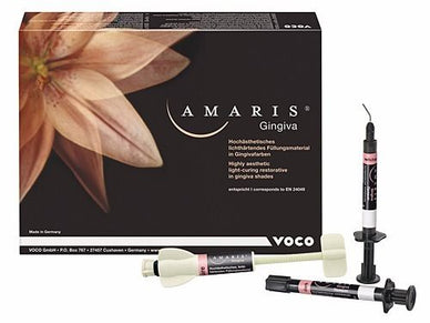 Voco Amaris Gingiva Set colored restorative system 3-1.2gm opaquer 1-4gm - eLynn Medical