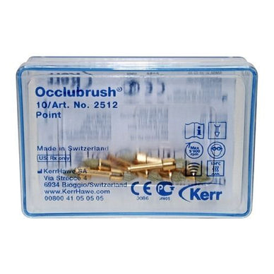 Occlubrush Polishers  point - Refills, 10/Pkg - Kerr Restoratives - eLynn Medical