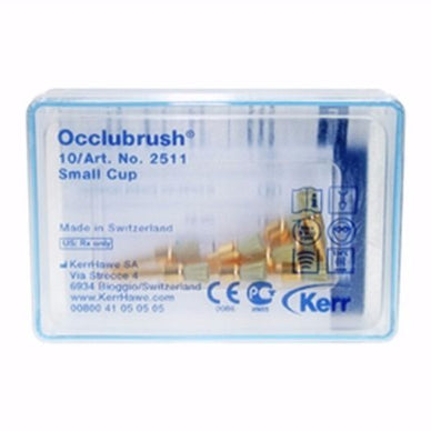 Occlubrush Polishers  small cup - Refills, 10/Pkg - Kerr Restoratives - eLynn Medical