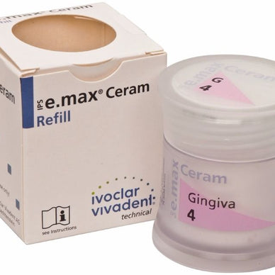 Ivoclar Vivadent IPS e.max Ceram Gingiva G4  glass-ceramic veneering - eLynn Medical