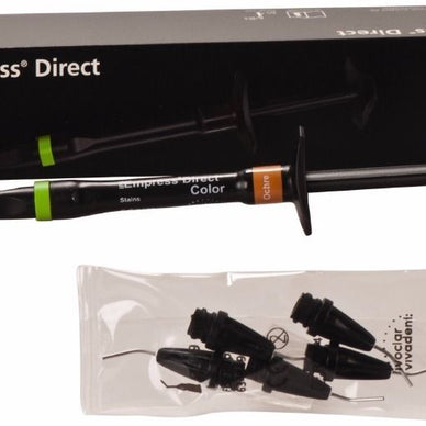 Ivoclar Vivadent IPS Empress Direct Color  Ochre direct composite restoration - eLynn Medical