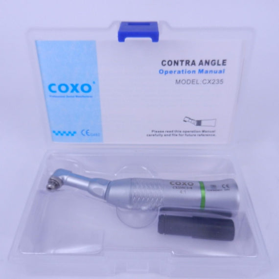 Coxo prophylaxis E-type contra-angle handpiece 4:1 reduction  low speed - eLynn Medical