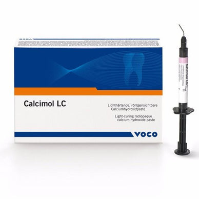 VOCO  Calcimol LC Light-Curing  Radiopaque  Syringe 2x2.5g - eLynn Medical