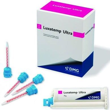DMG Luxatemp Ultra Automix Refill Bleach Light  1-76gm Cartridge, 15 Mixing tips - eLynn Medical