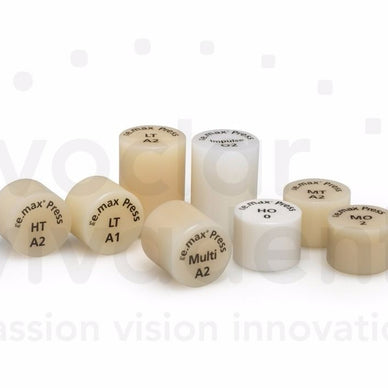 Ivoclar Vivadent IPS e.max Press Ingots High Translucency HT A3  5pcs/pk - eLynn Medical