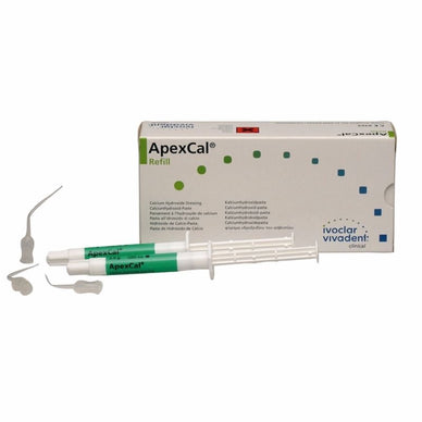 Ivoclar Vivadent ApexCal Calcium Hydroxide Paste Syringes  2x2.5g - eLynn Medical