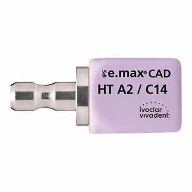 Ivoclar Vivadent IPS e.max CAD for CEREC /inLab C14 HT A2  5pcs/pk - eLynn Medical