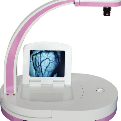 DELUXE LCD imaging Vein Finder Viewer Registered in CE, Vein Locator Detector, Transilluminator Visualization Lights for Nurses - eLynn Medical