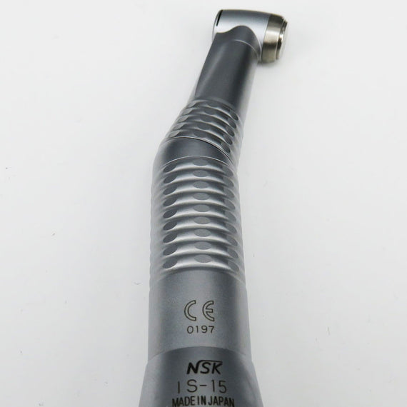 NSK IS-15 Internal Spray Contra Angel Handpiece Push Button Japan - eLynn Medical