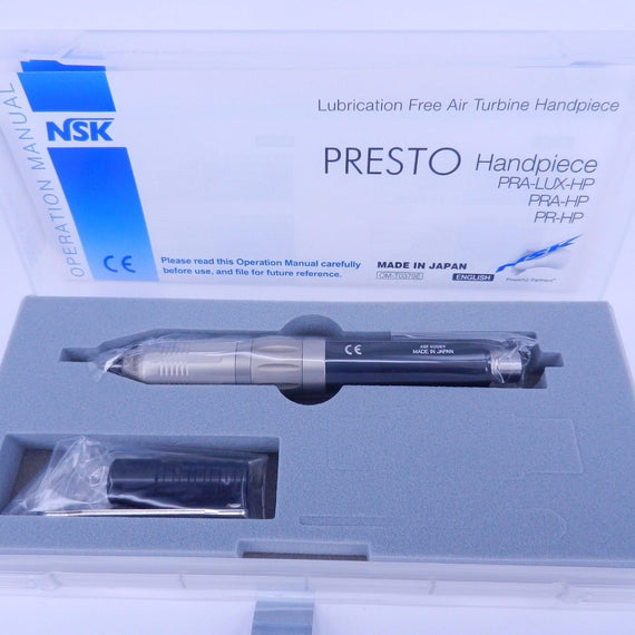 NSK PRA-HP Presto AQUA II Handpiece Laboratory DENTAL Lube Free Air Turbine - eLynn Medical
