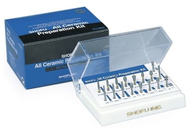 Dental Shofu All Ceramic Preparation Kit For preparation ceramic restorations - eLynn Medical