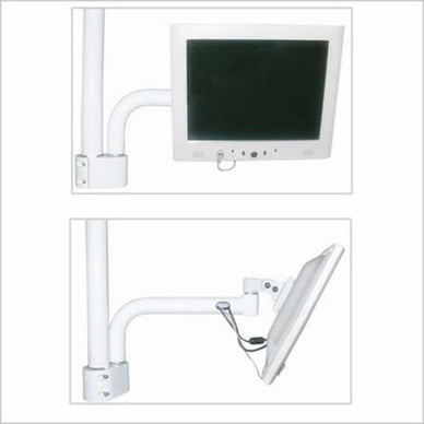 Dental TPC Mirage Monitor Bracket Support Arm 16" extension horizontal travel - eLynn Medical