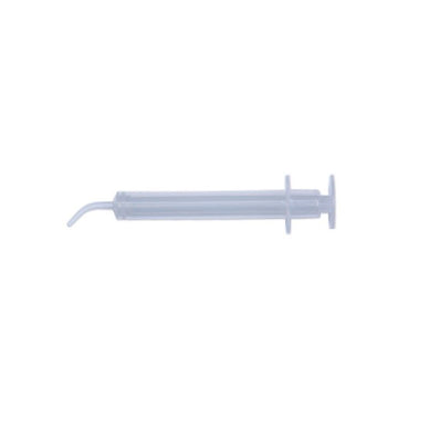 DENTAL DISPOSABLE IMPRESSION SYRINGES Pre-bent 5 mls Capacity 50pcs - eLynn Medical