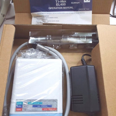 NSK Ti-Max EL400 Optics Micromotor System w/ Ti-MAX X95L Contra angel Handpiece - eLynn Medical