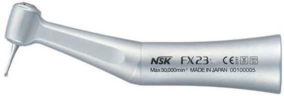 Dental NSK FX23 contra angel handpiece push button 1:1 Direct Drive CA burs - eLynn Medical