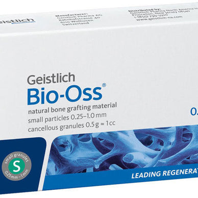 Dental Geistlich Bone Substitute Bio-Oss Small granules – 0.25-1 mm 0.5g - eLynn Medical