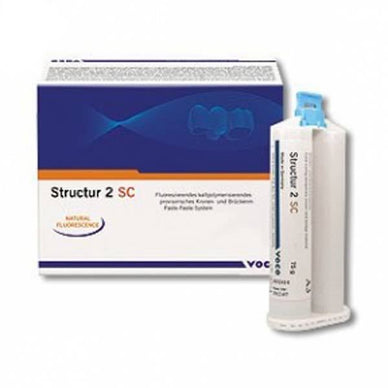 Voco Structur 2 SC Cartridge 75 gm Shade A2 crown & bridge material - eLynn Medical