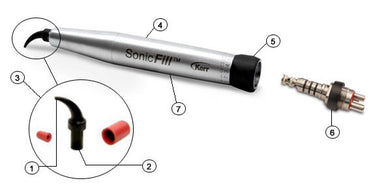 Kerr SonicFill System Sonic KIT HandPiece fit KaVo MULTIflex Connection - eLynn Medical