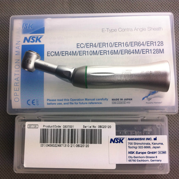 NSK TEP-ER10 authentic reciprocating handpiece 10:1 reduction endodontic - eLynn Medical