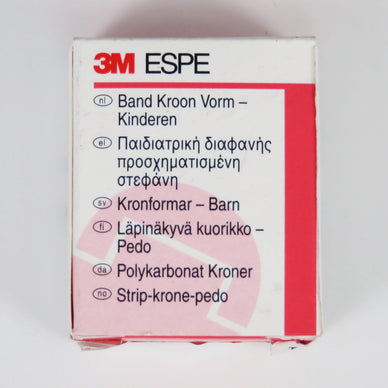 3M ESPE Pedo Strip Crown Form, UL Lateral, Size 3 (5/BOX) - eLynn Medical