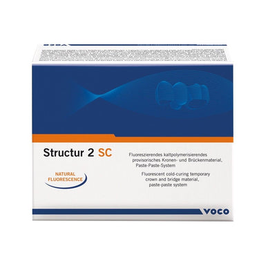 Structure 2 SC cartridge 75g Shade A2 Temporary Material Crown & Bridge by Voco - eLynn Medical