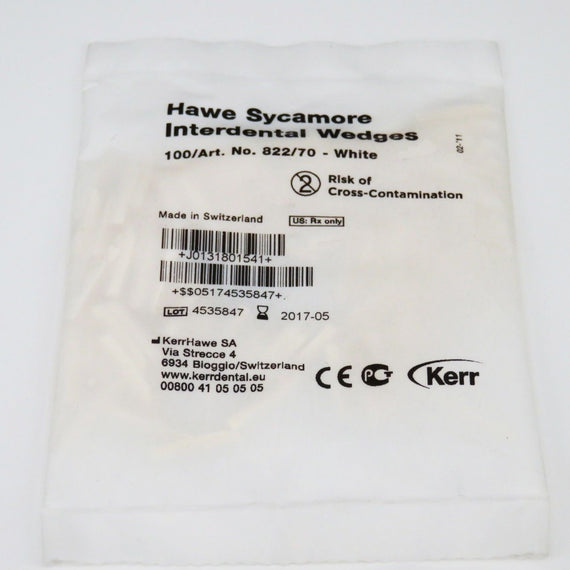 Kerr Hawe Interdental Wedges Matrix Systems white Refill 100cs/Pack - eLynn Medical