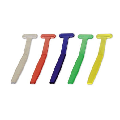 Dental Tongue Cleaners Multiple cleaning ridges Assorted Color 20pcs/pk - eLynn Medical