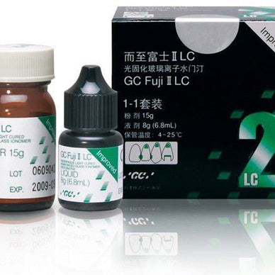 GC FUJI ll LC IMPROVED A3 1-1  KIT 15 G POWDER & 8 G LIQUID - eLynn Medical