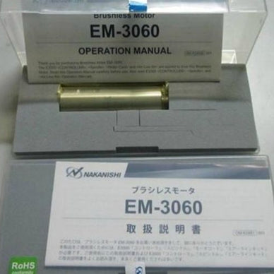 NSK Nakanishi EM-3060 Brushless Motor Spindle Electric High Speed Micromotor - eLynn Medical