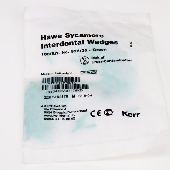 Kerr Hawe Interdental Wedges Green Refill Pack Matrix Systems - eLynn Medical