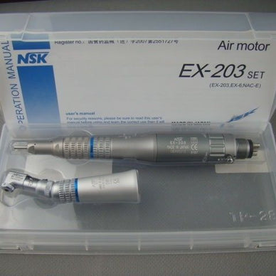 NSK Dental Low Speed Handpiece EX-203 Set Japan - eLynn Medical