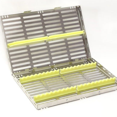 Dental Sterilization Cassette Rack Tray Holder 20 Surgical Instruments Dentist - eLynn Medical