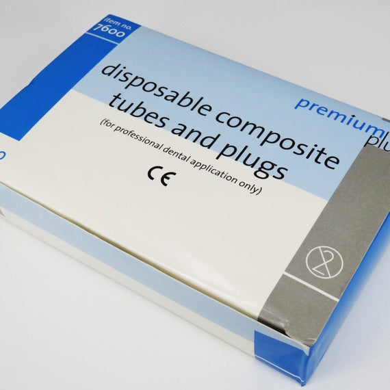 DENTAL Syringe disposable tubes plug for COMPOSITE SYRINGE GUN 100pcs/pack - eLynn Medical