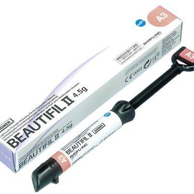 SHOFU Beautifil II 4.5g Dental Composite Fluoride Releasing Shade A3 - eLynn Medical