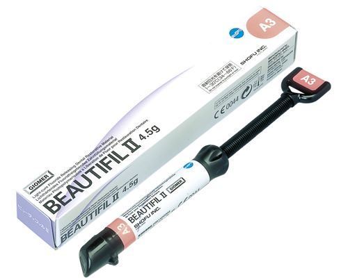 SHOFU Beautifil II 4.5g Dental Composite Fluoride Releasing Shade A3 - eLynn Medical