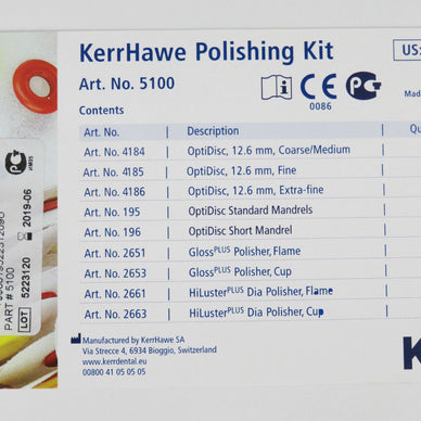 Dental Kerr HiLuster PLUS Polishing System Polishers Composite Polishing - eLynn Medical