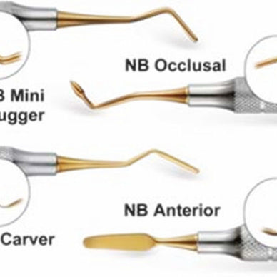 Bisco NB INSTRUMENT KIT Anterior Occlusal Carver Mini-Plugger - eLynn Medical