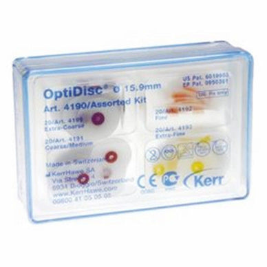 Kerr finishing polishing OptiDisc Assorted kit 15.9mm (80 pcs) - eLynn Medical