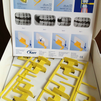 Dental Kerr X-Ray Holders 15 Kwik-Bite with index - FREE SHIPPING ! ! - eLynn Medical