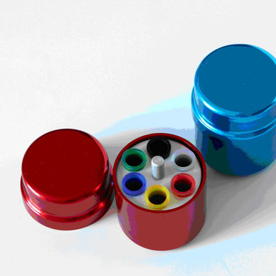 Dental Endo Organizer Container 6 Paper Gutta Percha Aluminum Endodontic - eLynn Medical