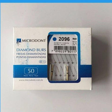 Microdont Diamond bur Flat End Cylinder 2096 SF-21,5pk