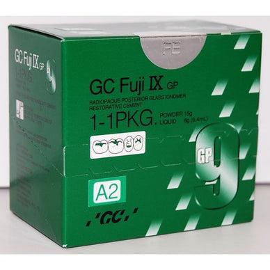Dental GC Fuji IX GP Glass Ionomer Restorative Cement 15gm/8ml pad A2 A3 A3.5 - eLynn Medical