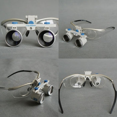 Zumax Titanium Frame Dental Binocular Loupes Surgical medical Magnification - eLynn Medical