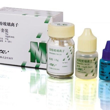Dental GC Miracle Mix Glass Ionomer Restorative Cement 15g/8ml 17g Silver Alloy - eLynn Medical