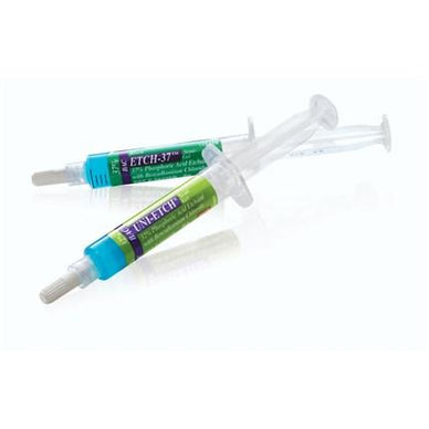 BISCO 4 Syringes Etch-37 w/BAC (5g ea.), 60 Disposable Syringe Tips