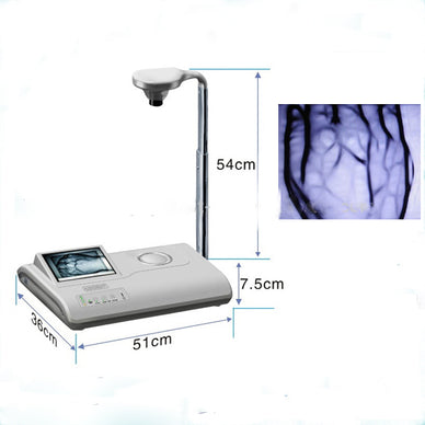 LCD imaging Vein Finder Viewer Registered in CE, Vein Locator Detector, Transilluminator Visualization Lights for Nurses, Imaging of Subcutaneous Veins Spider Veins, Facial Veins for IV Phlebotomy - eLynn Medical