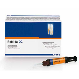 VOCO Rebilda DC Core Buildup Composite  QM Syringe Intro Kit. DualCure High